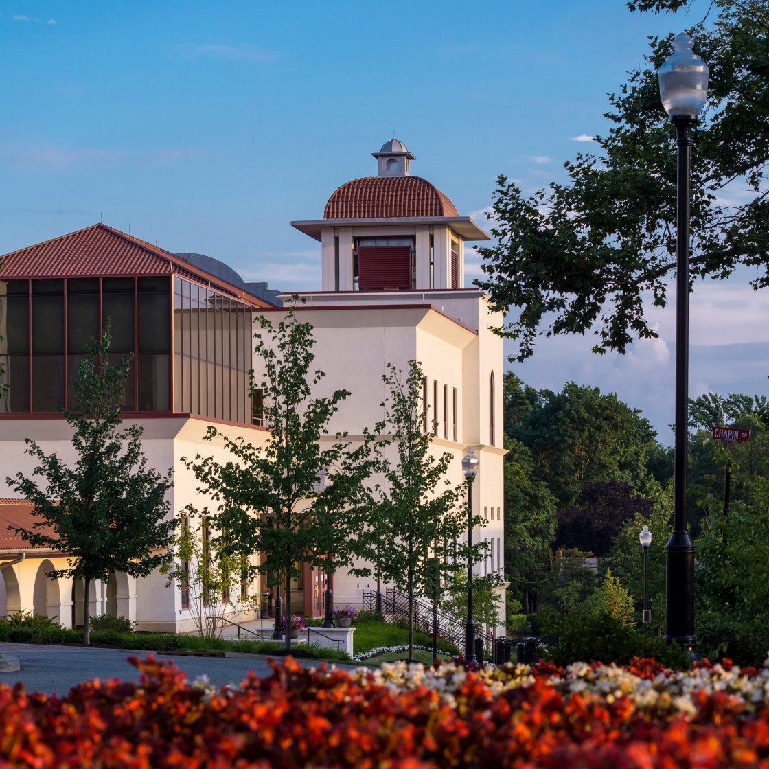Chapin Hall Building home of the John J. Cali School of Music