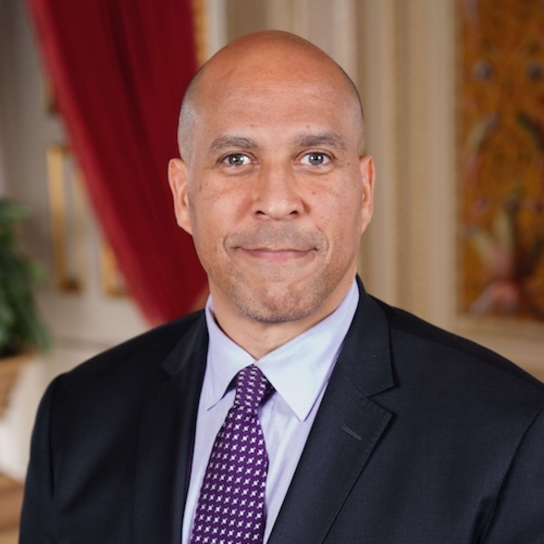 headshot of Senator Booker