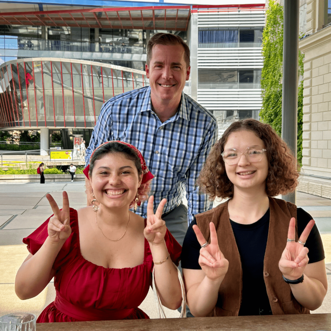 Avelisse Guzman and Bailey Dunn Sister City Scholars Fulbright