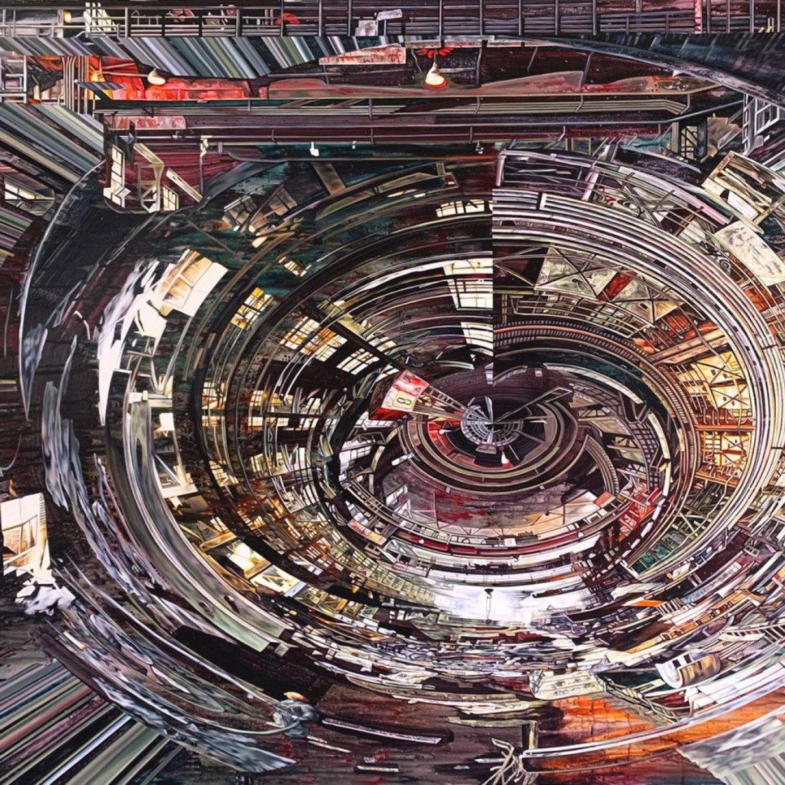 Full Circle by Jin Meyerson, oil on canvas paintingin 2020