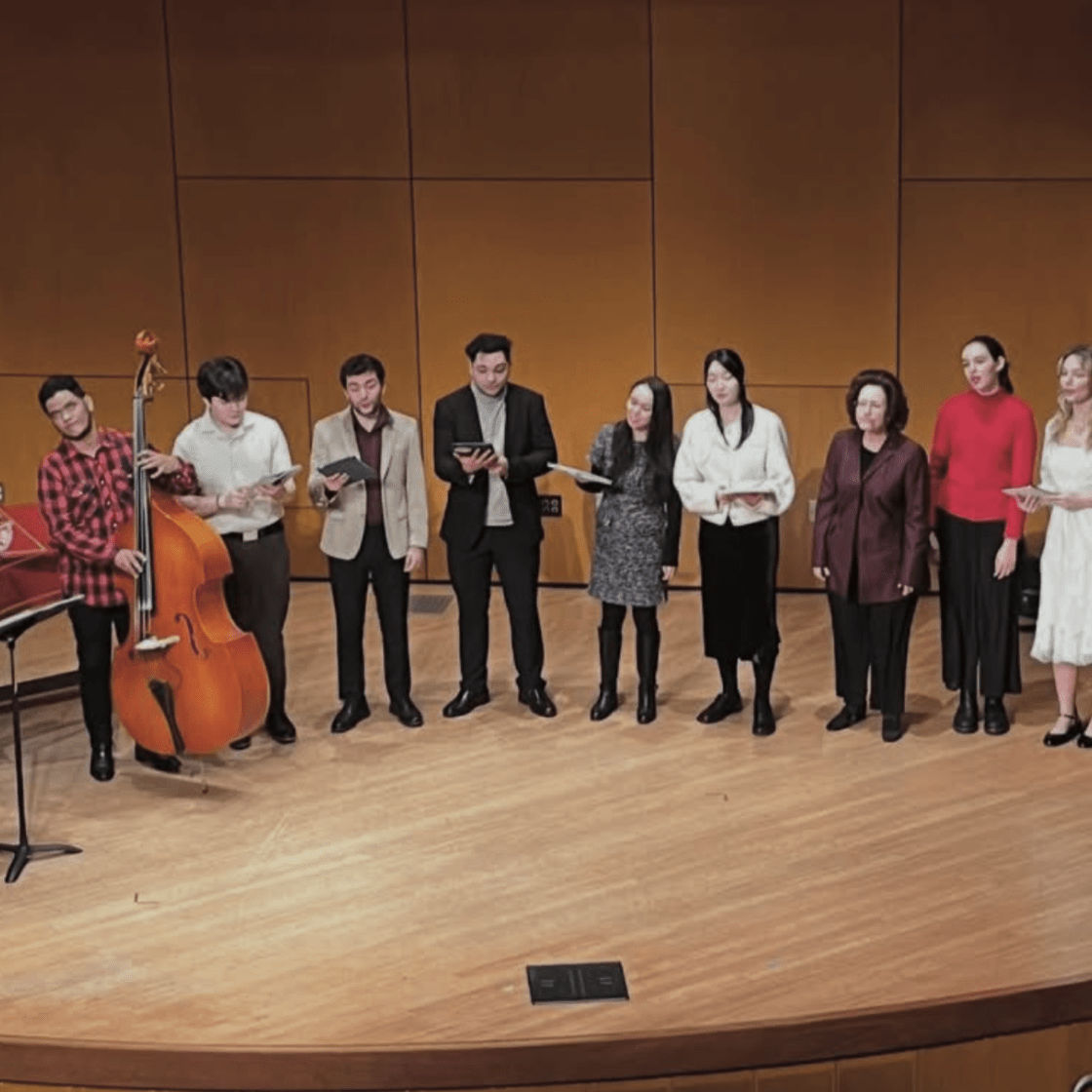 Collegium Musicum on stage