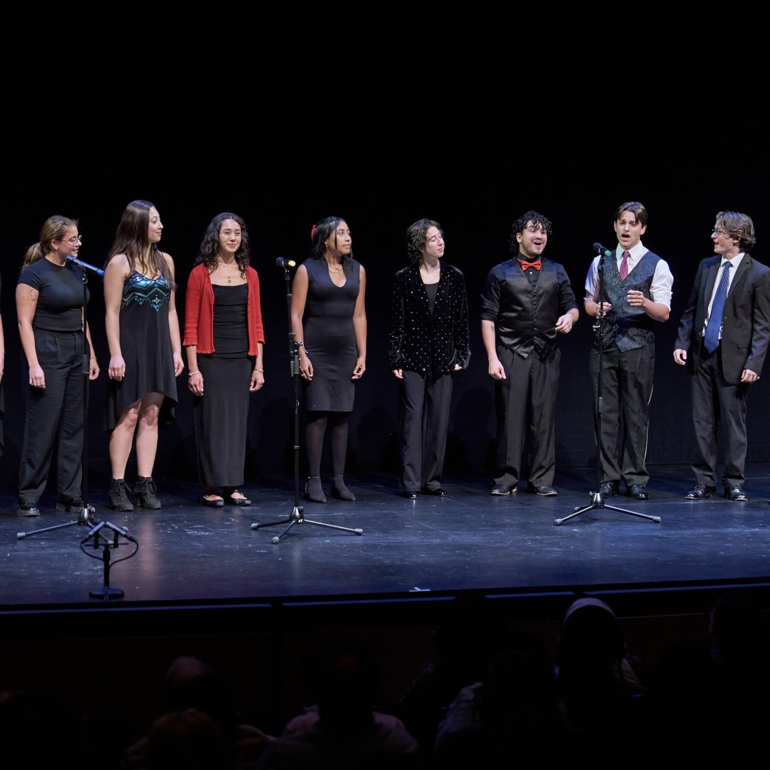Vocamotion Singers on stage at Kasser Theater