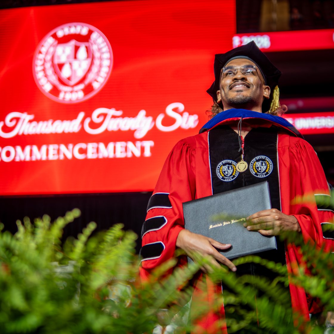 Doctoral candidate is hooded