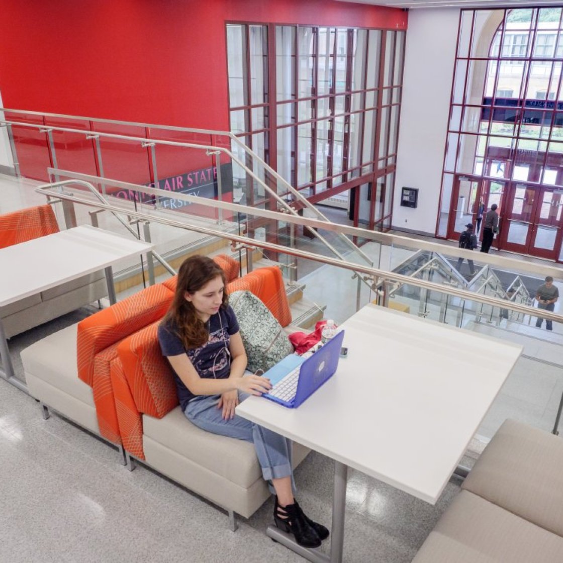School of Communication & Media common area