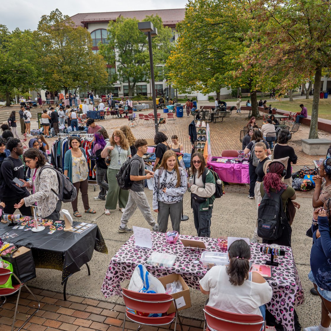 The crowd at a Creators' Marketplace