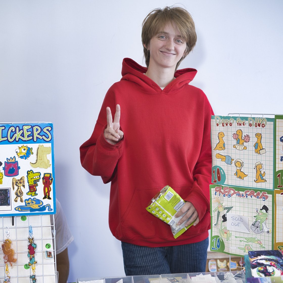 Student vendor at 2025 NJSBS