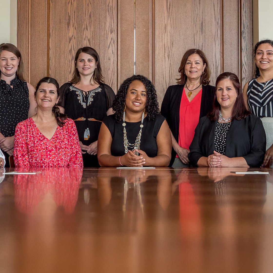 Staff of CREEHS posing for photo