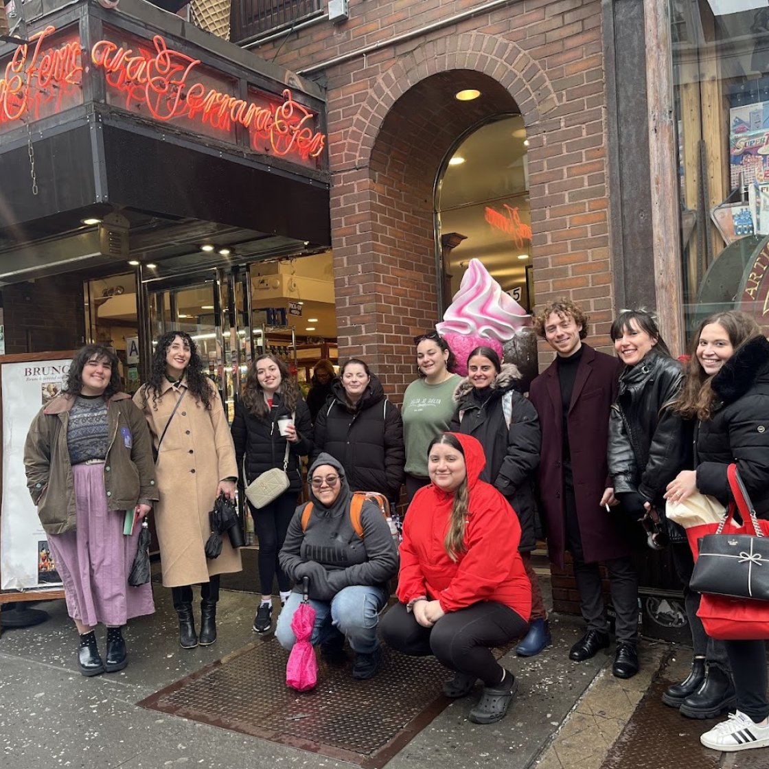 Amici Club visits Ferrara  Bakery & Cafe in NYC