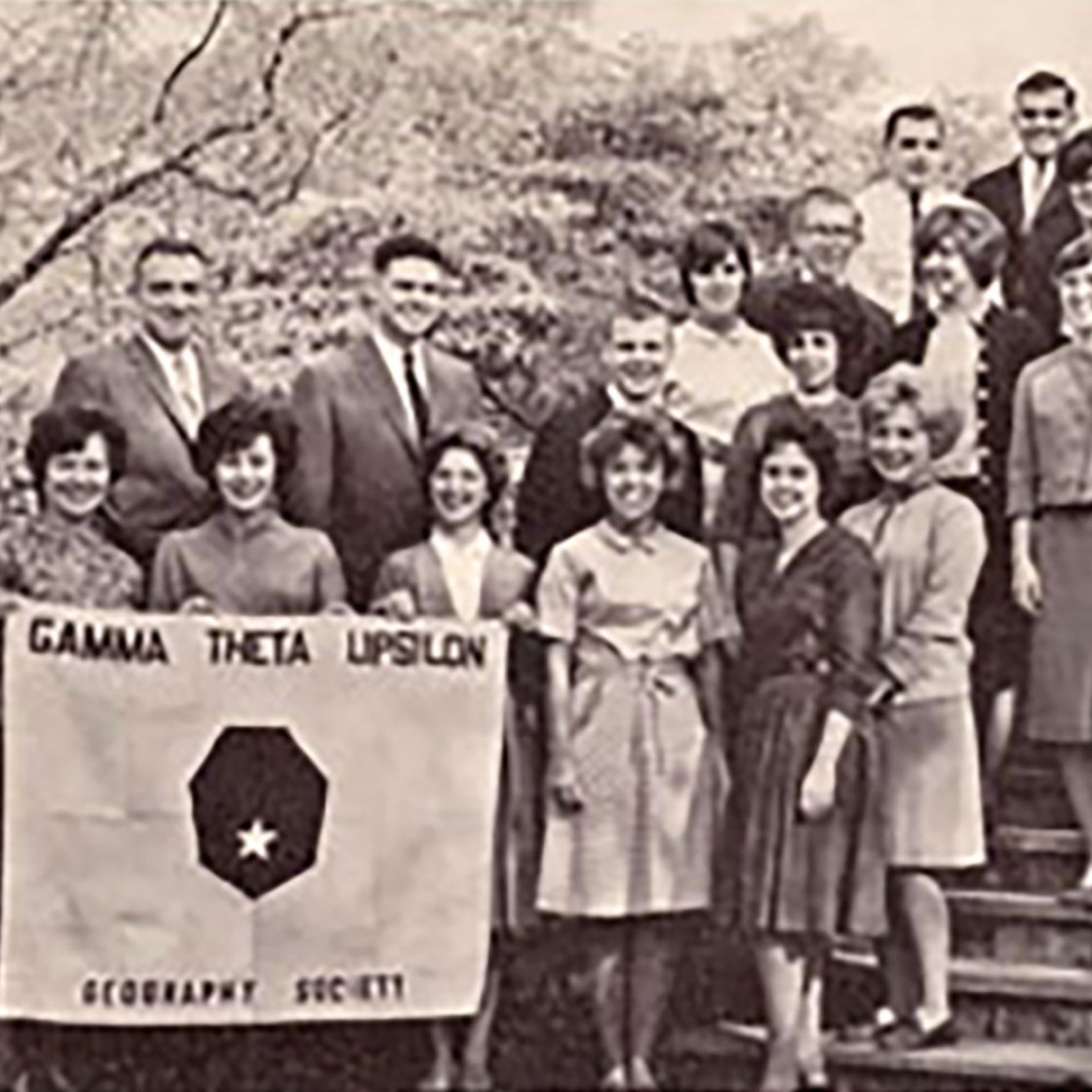 Gamma Theta Upsilon members from the 1964 class