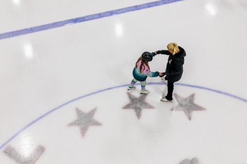 People Iceskating