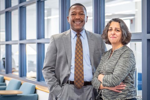 Associate Provost for Undergraduate Education and Dean of University College David S. Hood and Assistant Provost for Student Success, University College Danielle Insalaco-Egan