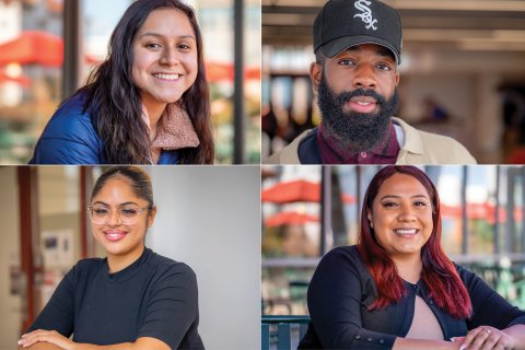Collage of students in the Future College Graduate Academy