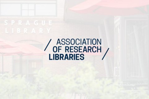 arl logo with Sprague library in background