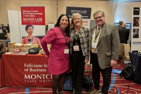 Photo of Lisa Charters, Kimberly Hollister, and Ron Strauss