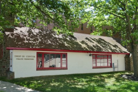 drop-in center exterior
