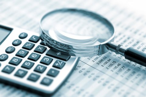 Stock image of calculator