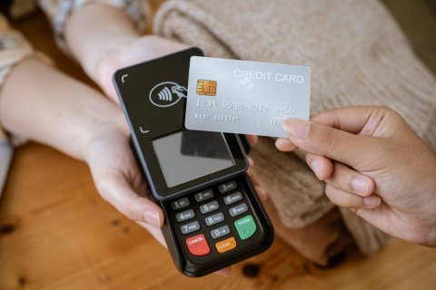 Credit card photo