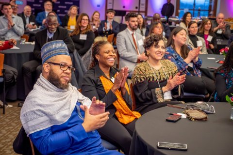 Audience at CEEL Gratitude Dinner