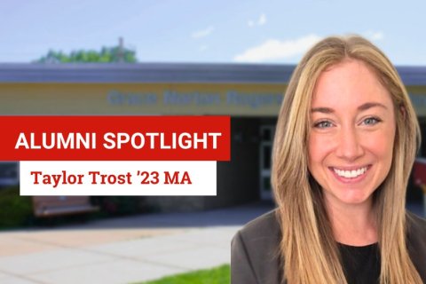 Taylor Trost ’23 MA, a 2023 Milken Educator Award recipient