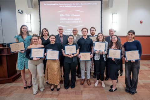CHSS Coccia 2024 Italian Scholarship Recipients