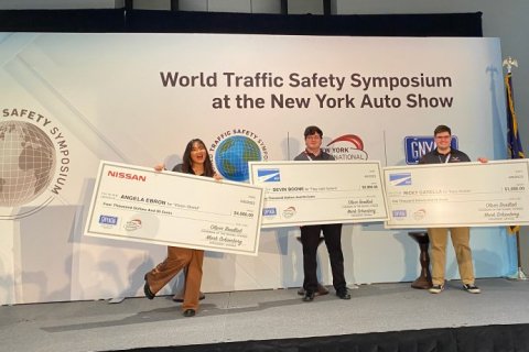 Product Design Students Win 1st, 2nd, and 3rd Place at the World Traffic Safety Symposium