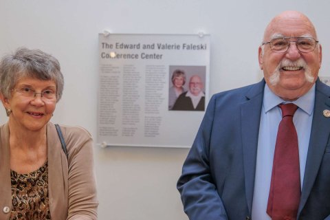 The Edward and Valerie Faleski Conference Room 