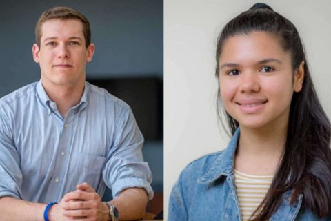 Samuel Hall and Portia Calo