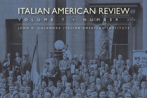 Cover of the Italian American Review Volume 7 Number 1