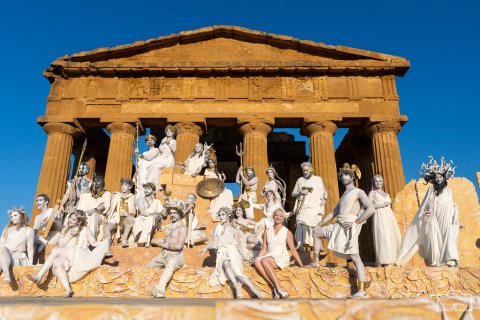 Il Risveglio show Tempio della Concordia Agrigento