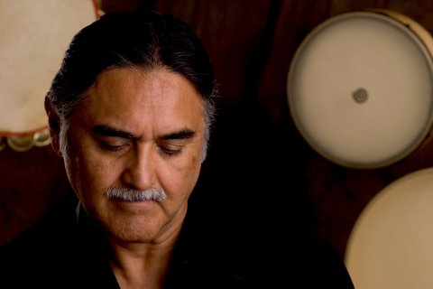 Glen Velez with drum