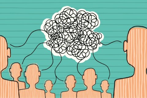 Persons working collaboratively
