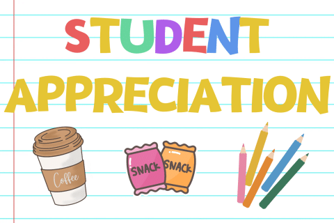 flyer for CSSEE's student appreciation event