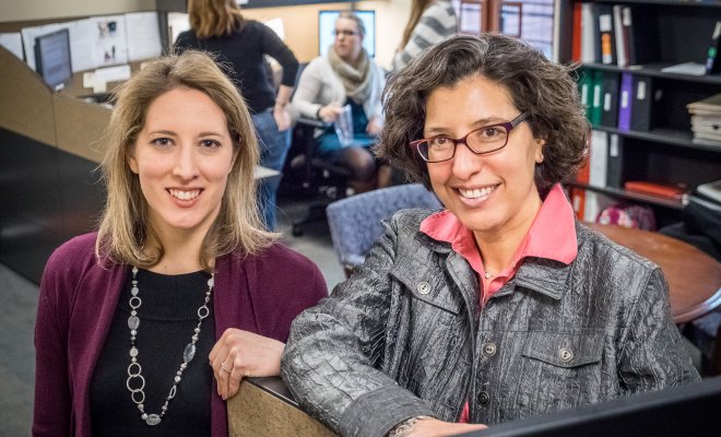 professors Jennifer Urban and Miriam Linver