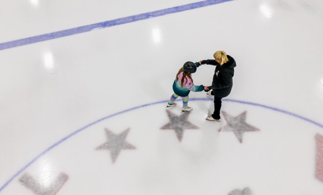 People Iceskating