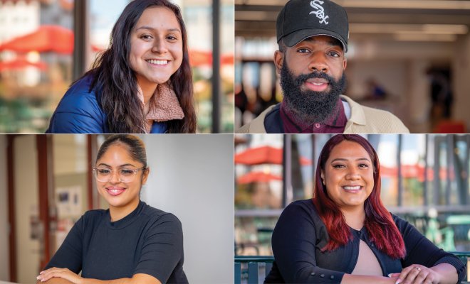 Collage of students in the Future College Graduate Academy