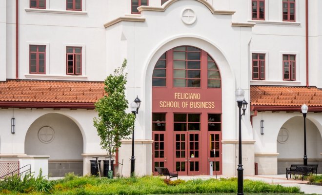 Exterior photo of Feliciano building
