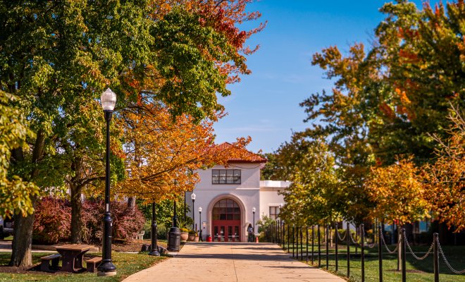 Fall on campus
