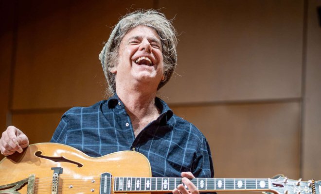 Pat Metheny Laughing