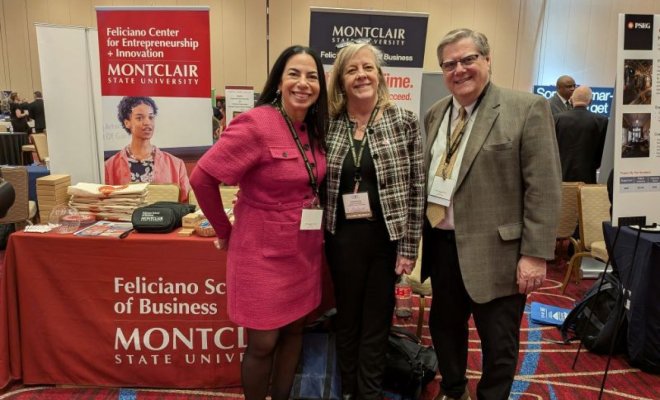 Photo of Lisa Charters, Kimberly Hollister, and Ron Strauss