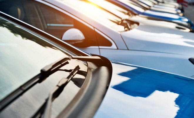Photo of car windshields
