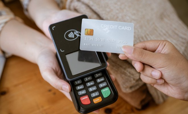 Credit card photo