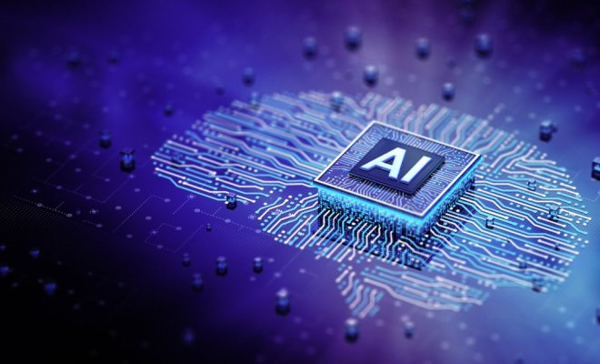 Image of AI compter chip