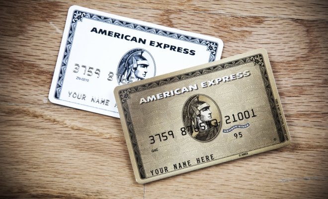 Photo of American Express credit cards