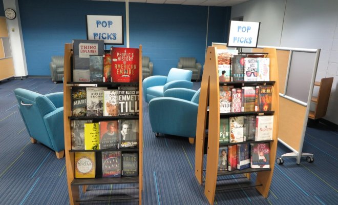 Pop Picks shelves