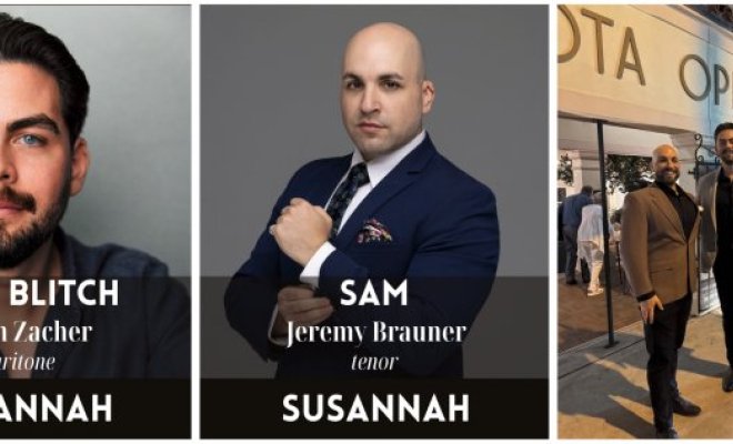 Montclair State University Alumni Jason Zacher and Jeremy Brauner Make Sarasota Opera Role Debuts in Susannah