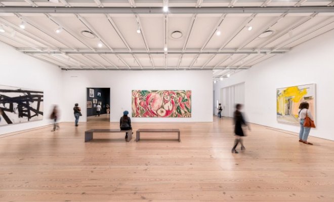 Pablo Tinio in the Whitney museum