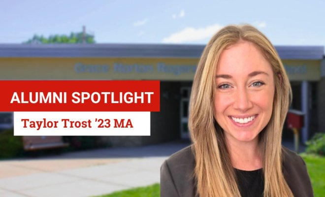 Taylor Trost ’23 MA, a 2023 Milken Educator Award recipient