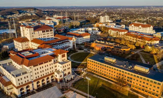Panoramic view of Montclair campus