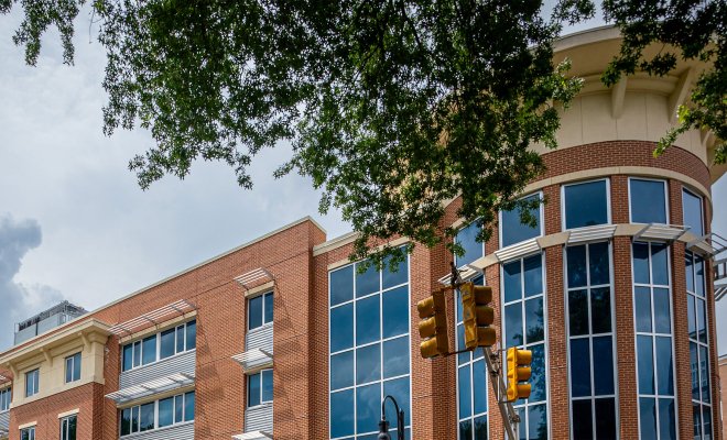 Exterior of Franklin Street Residence Hall