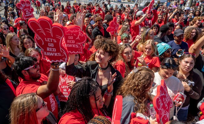 Red Hawk Day for Students